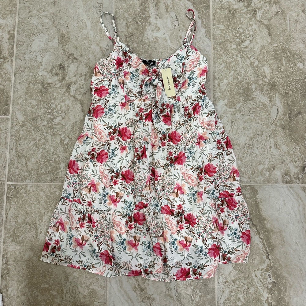 Francesca’s Floral Dress NWT